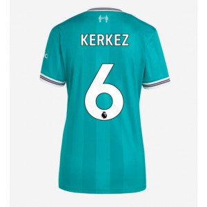 Fotbalové Dres Liverpool Milos Kerkez #6 Dámské Třetí Oblečení 2025-26 Krátký Rukáv